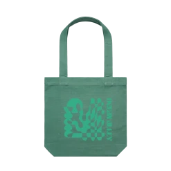 Ocean Alley Wavey Tote Bag (Pale Green)