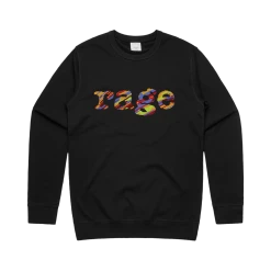 Rage Logo Crewneck (Black)