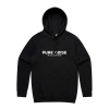 Pure Noise Records Pure Noise Logo Hood (Black) -Cap Shop 220810 PureNoise LabelMerch ProductImages Hoodie Front AUG22
