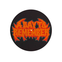 A Day To Remember Metal Logo Slipmat (Black)