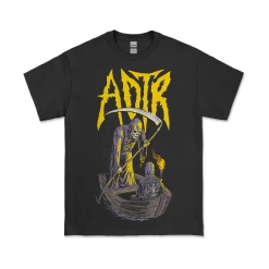 A Day To Remember Skeleton Boat Tee (Black)