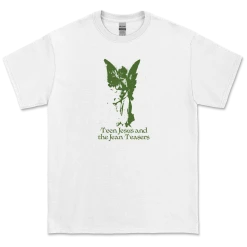 Teen Jesus And The Jean Teasers Angel Tee (White)