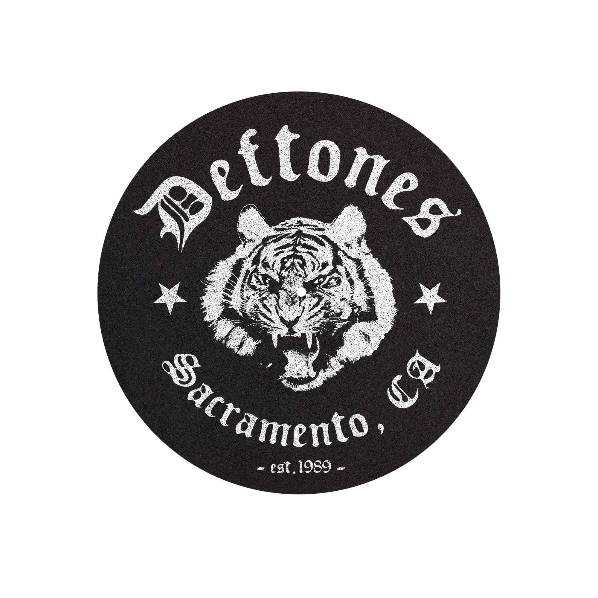 Deftones Sacramento Tiger Slipmat (Black) 3 Deftones Sacramento Tiger Slipmat (Black)