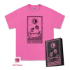 The Grogans Valentines Day Tee (Azalea) And Card -Cap Shop 230203 TheGrogans ValentinesDayRange ProductImages Tee Card Condom FEB23