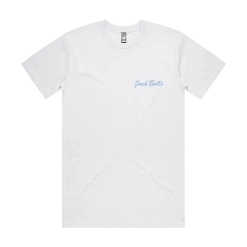 Jack Botts Sucker For Sunsets Blue Logo Tee (White Marle)