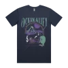 Ocean Alley Alien Tee (Midnight) -Cap Shop 230217 OceanAlley Chiaroscuro5Year ProductImages AlienTeeMidnightBlue FEB23