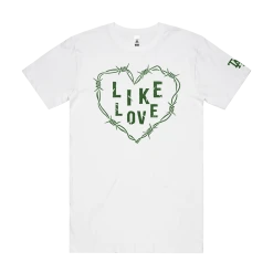The Amity Affliction Like Love Tee (White)