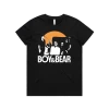 Boy And Bear Album Ladies Tee (Black) 1 Boy And Bear Album Ladies Tee (Black) -Cap Shop 230302 Boy Bear AlbumMerch ProductImages AlbumWomensTee MAR23