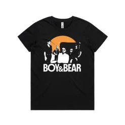 Boy And Bear Album Ladies Tee (Black)