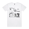 Boy And Bear Dance Tee (White) -Cap Shop 230302 Boy Bear AlbumMerch ProductImages DanceMensTee MAR23