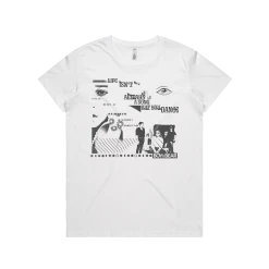 Boy And Bear Dance Ladies Tee (White)