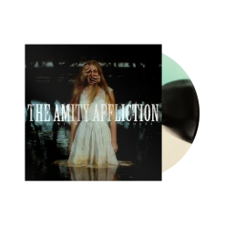 The Amity Affliction Not Without My Ghosts 12" Vinyl (Electric Blue W/ Bone And Black Twist)