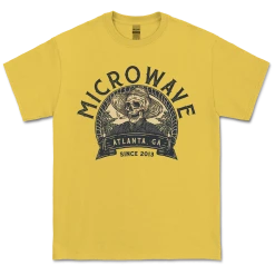 Microwave Straw Hat Tee (Yellow Haze)
