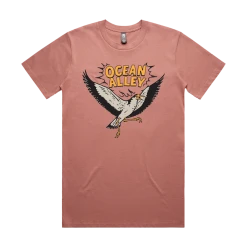 Ocean Alley Lapwing Tee (Hazy Pink)