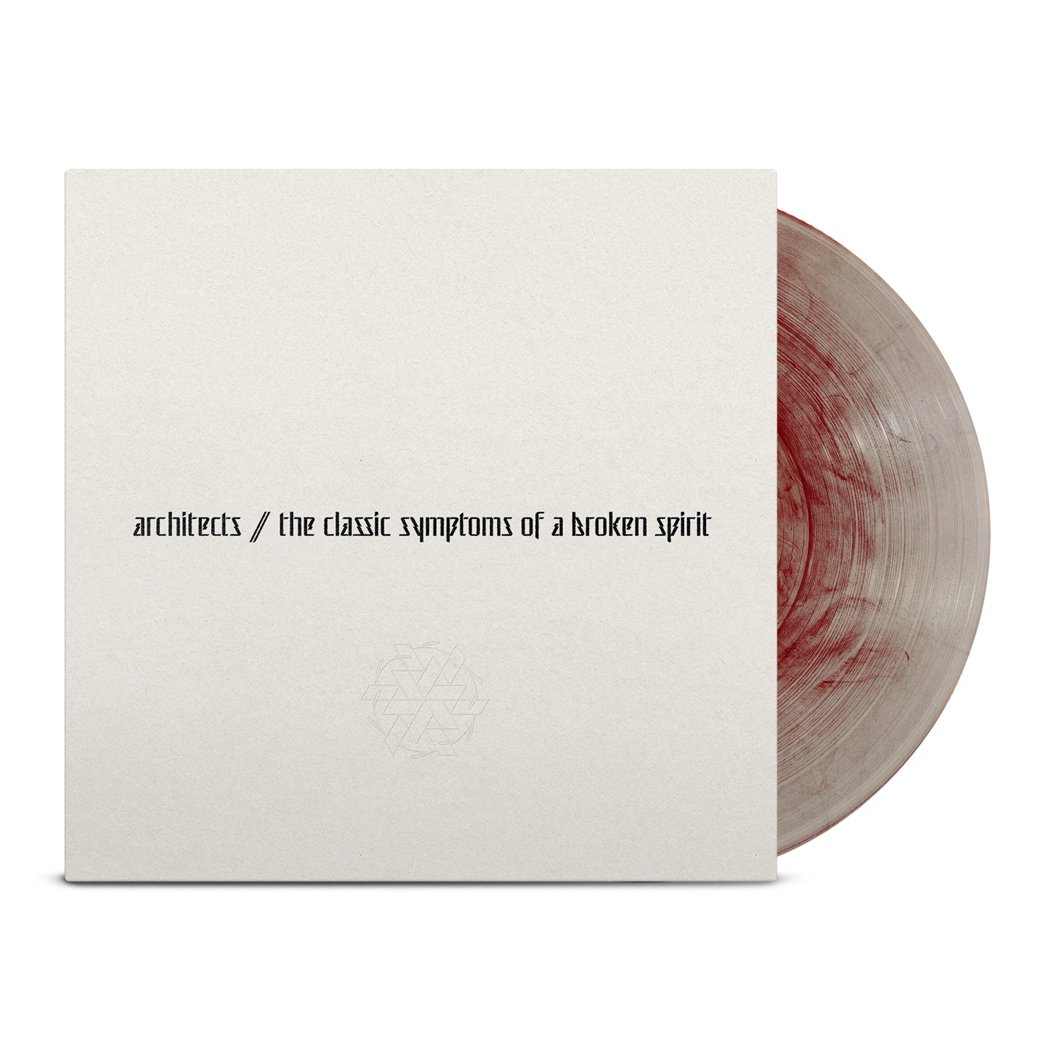 Architects The Classic Symptoms Of A Broken Spirit 12" Vinyl (Clear With Red Haze) 3 Architects The Classic Symptoms Of A Broken Spirit 12" Vinyl (Clear With Red Haze)