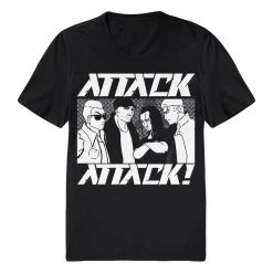 Attack Attack! Anime Tee (Black/White)