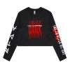 A Day To Remember Blood Sucker Crop Longsleeve (Black) -Cap Shop ADTRBLOODSUCKERCROPLONGSLEEVE MOCKUP