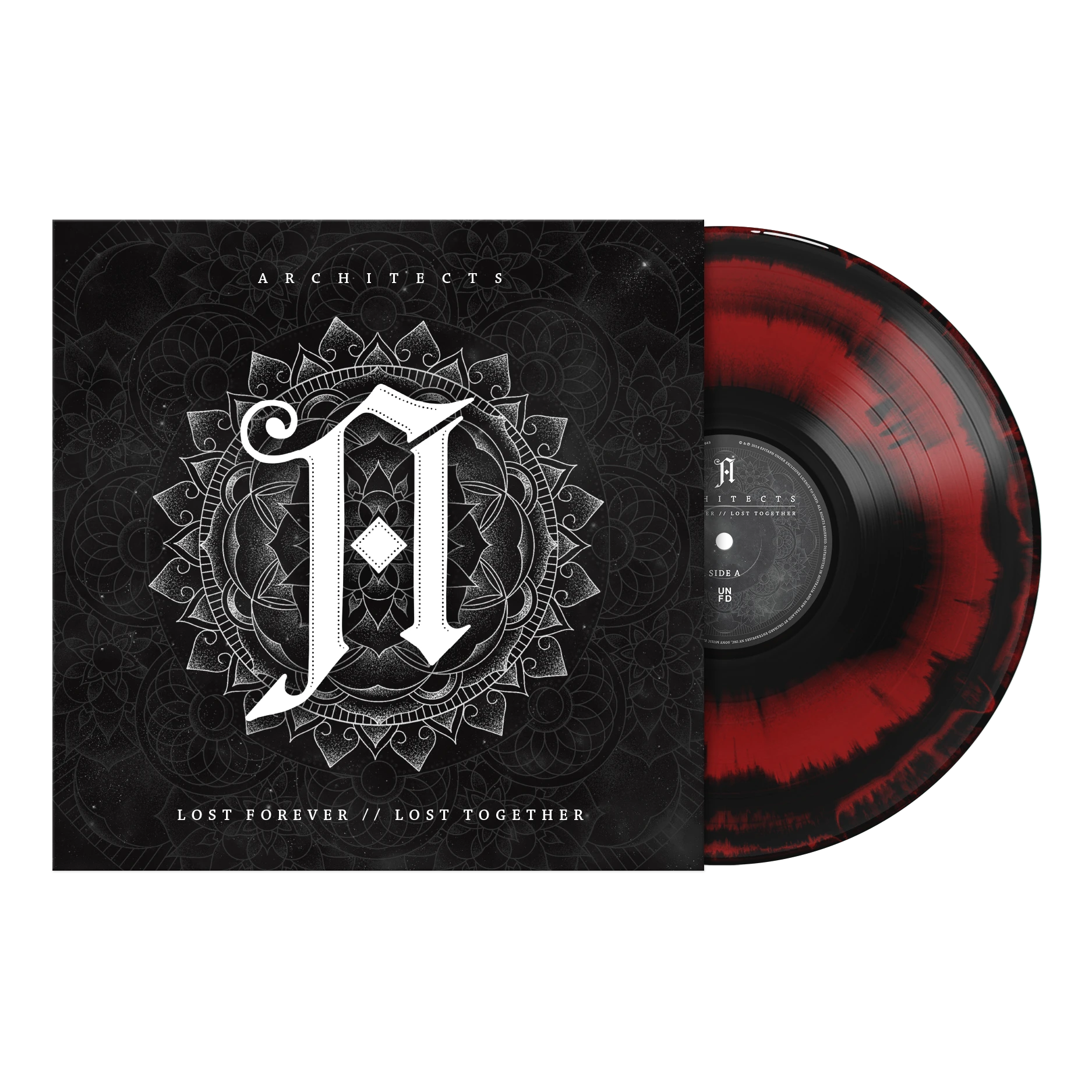 Architects Lost Forever, Lost Together 12" Vinyl (Black & Red Smash) 3 Architects Lost Forever, Lost Together 12" Vinyl (Black & Red Smash)