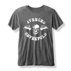 Avenged Sevenfold Deathbat Burnout Tee