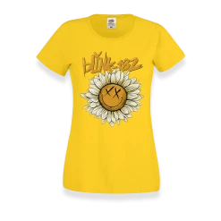 Blink-182 Sunflower Ladies Tee (Yellow)
