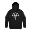 Bring Me The Horizon Umbrella Hoodie (Black) -Cap Shop BMTHUmbrellahoodieblackfront