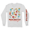 Dear Seattle Flowers Longsleeve Tee (White) -Cap Shop DS Longsleeve Fina c632bfca 3b67 4d5b 92bc d5f72c2012d6