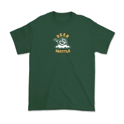 Dear Seattle Sun Tee (Bottle Green)