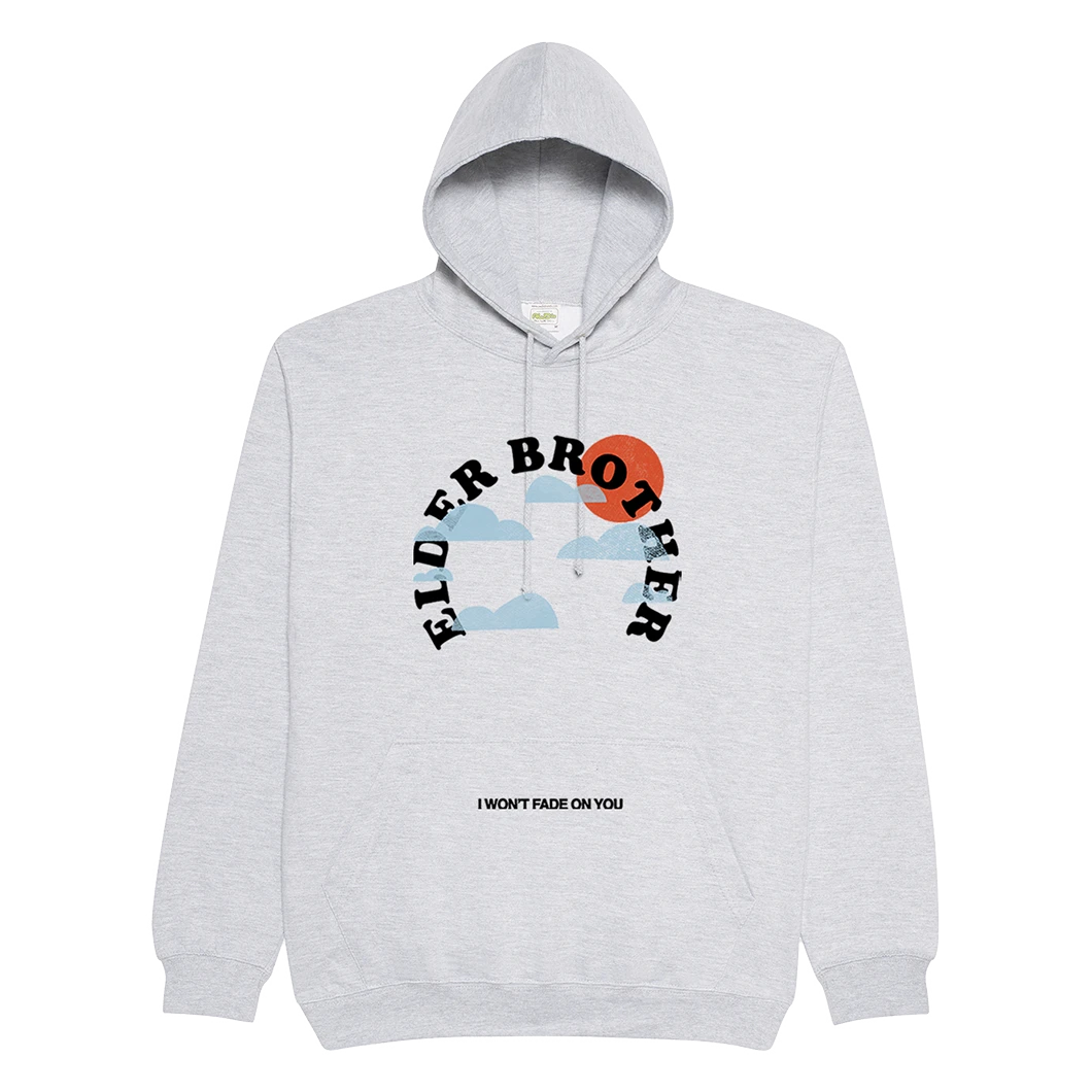 Elder Brother I Won't Fade On You Hoodie (Grey Marle) 3 Elder Brother I Won't Fade On You Hoodie (Grey Marle)