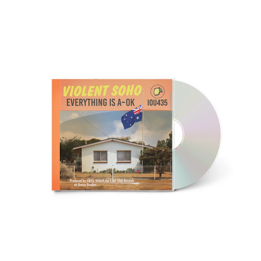 Violent Soho Everything Is A-OK CD 3 Violent Soho Everything Is A-OK CD