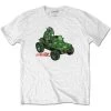 Gorillaz Green Jeep Tee (White) -Cap Shop GORTS01MW