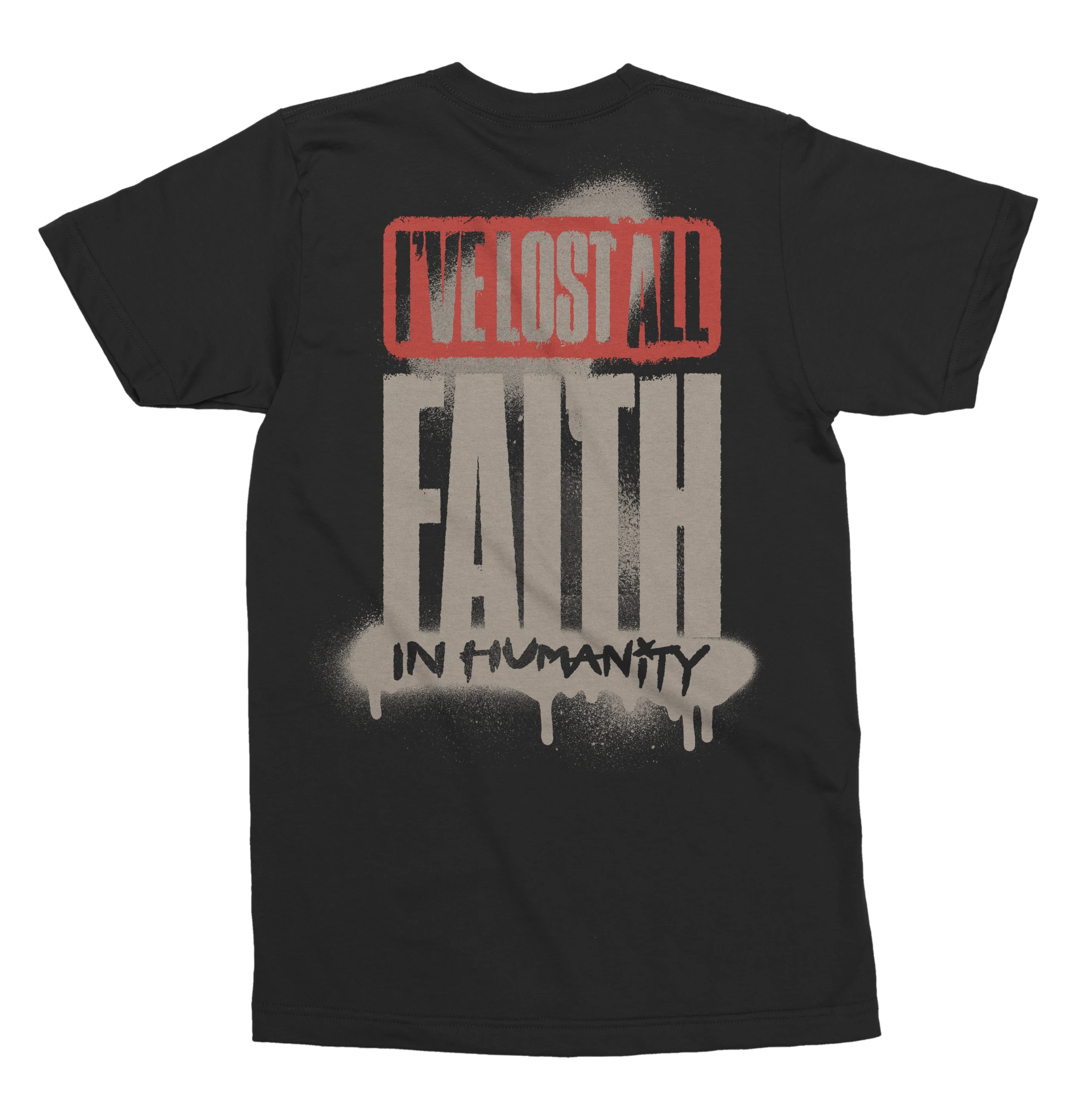 Falling Apart Tee (Black) Hollow Front Falling Apart Tee (Black) -Cap Shop HLLWFRNT LSTFTH TEE BCK