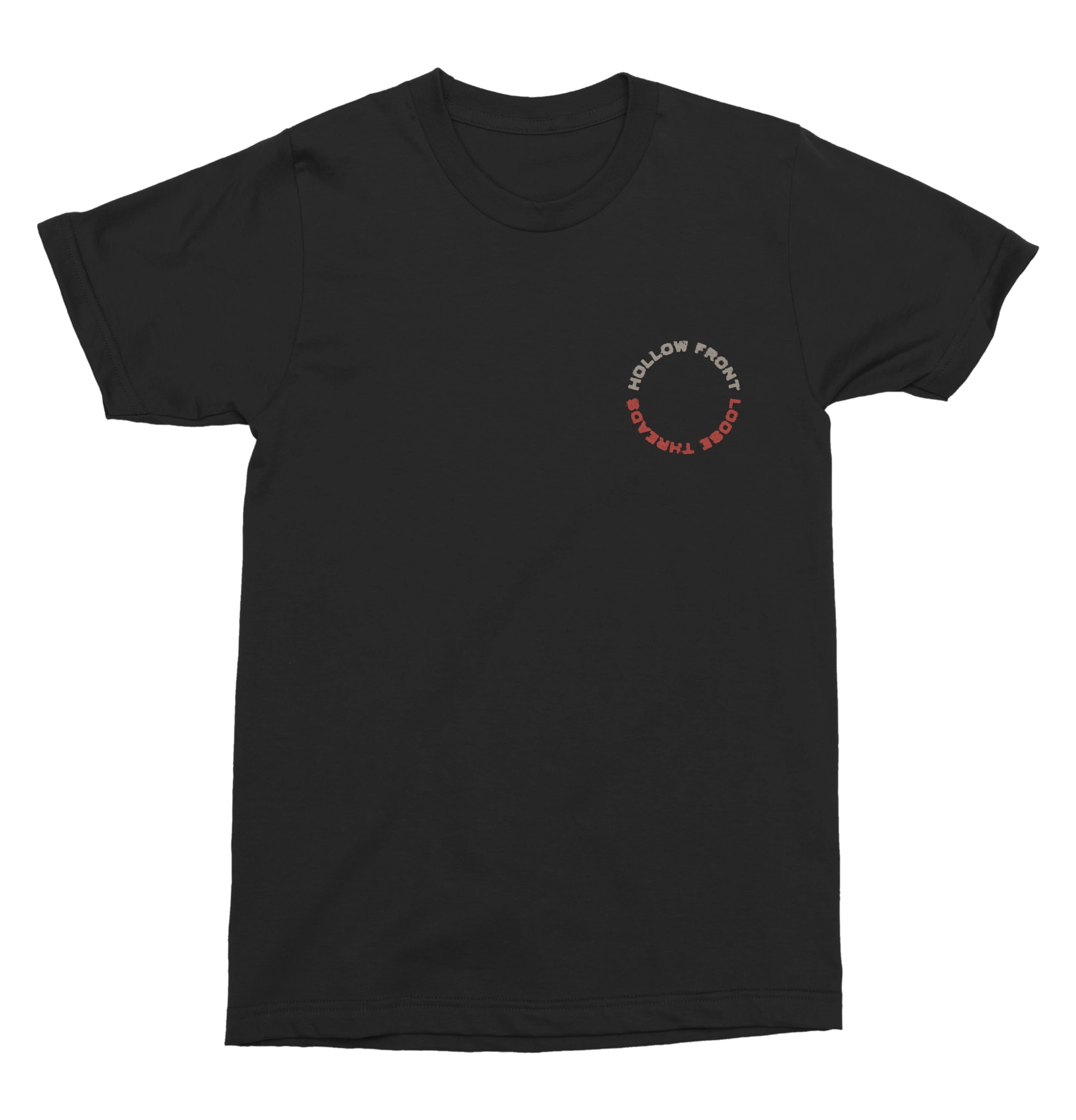 Falling Apart Tee (Black) Hollow Front Falling Apart Tee (Black) -Cap Shop HLLWFRNT LSTFTH TEE FRNT