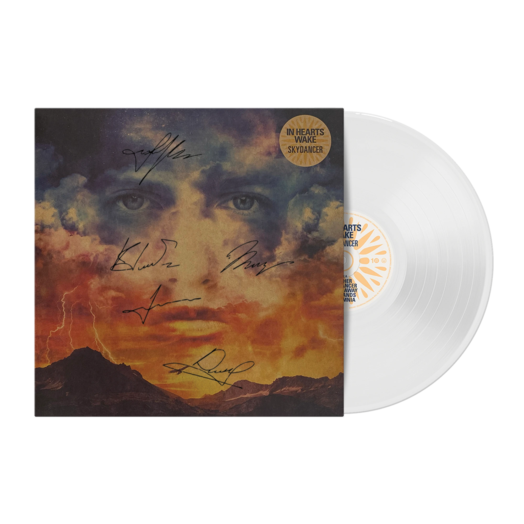 In Hearts Wake Skydancer UNFD 10 Year Special Edition Signed 12" Vinyl (Crystal Hail - Ultra Clear) 3 In Hearts Wake Skydancer UNFD 10 Year Special Edition Signed 12" Vinyl (Crystal Hail - Ultra Clear)