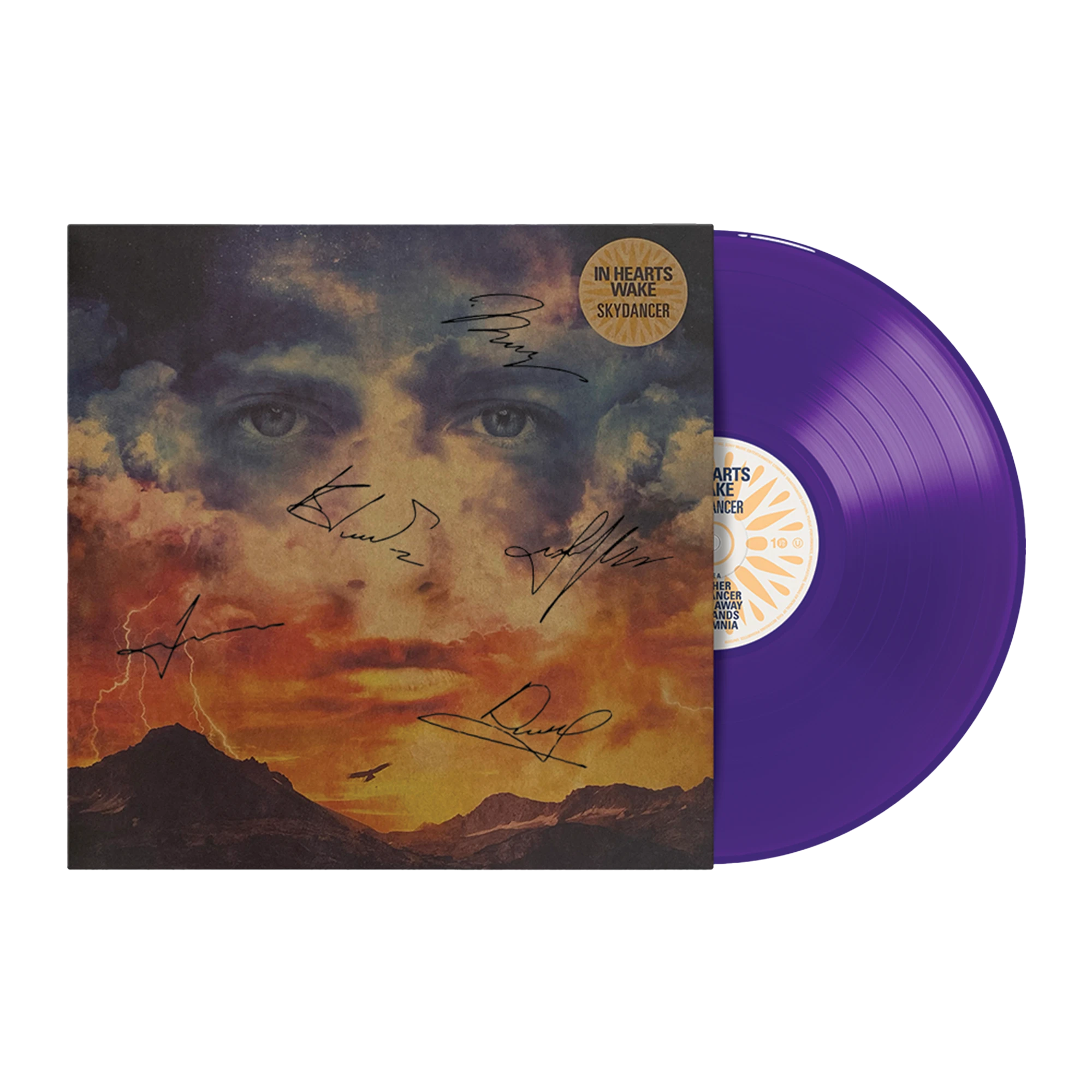 In Hearts Wake Skydancer UNFD 10 Year Special Edition Signed 12" Vinyl (Purple Rain - Opaque Purple) 3 In Hearts Wake Skydancer UNFD 10 Year Special Edition Signed 12" Vinyl (Purple Rain - Opaque Purple)