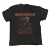 Iron Maiden Run To The Hills Tee (Black Vintage Wash) -Cap Shop IRMAMTS024
