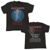 Iron Maiden Unleash Tour Tee (Black Vintage Wash) -Cap Shop IRMAMTS026 3 1