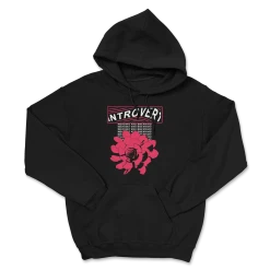 Introvert Mending Breaking Hoodie (Black)