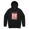 Jacob Fitzgerald Pretend I'm Cool Logo Hoodie (Black) -Cap Shop JF GuitarHood Black