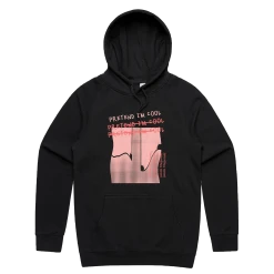 Jacob Fitzgerald Pretend I'm Cool Logo Hoodie (Black)