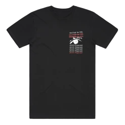 Jacob Fitzgerald Portrait Tee (Black) -Cap Shop JF PortraitTee Black Front