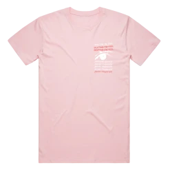 Jacob Fitzgerald Portrait Tee (Pale Pink) 6 Jacob Fitzgerald Portrait Tee (Pale Pink) -Cap Shop JF PortraitTee PalePink Front