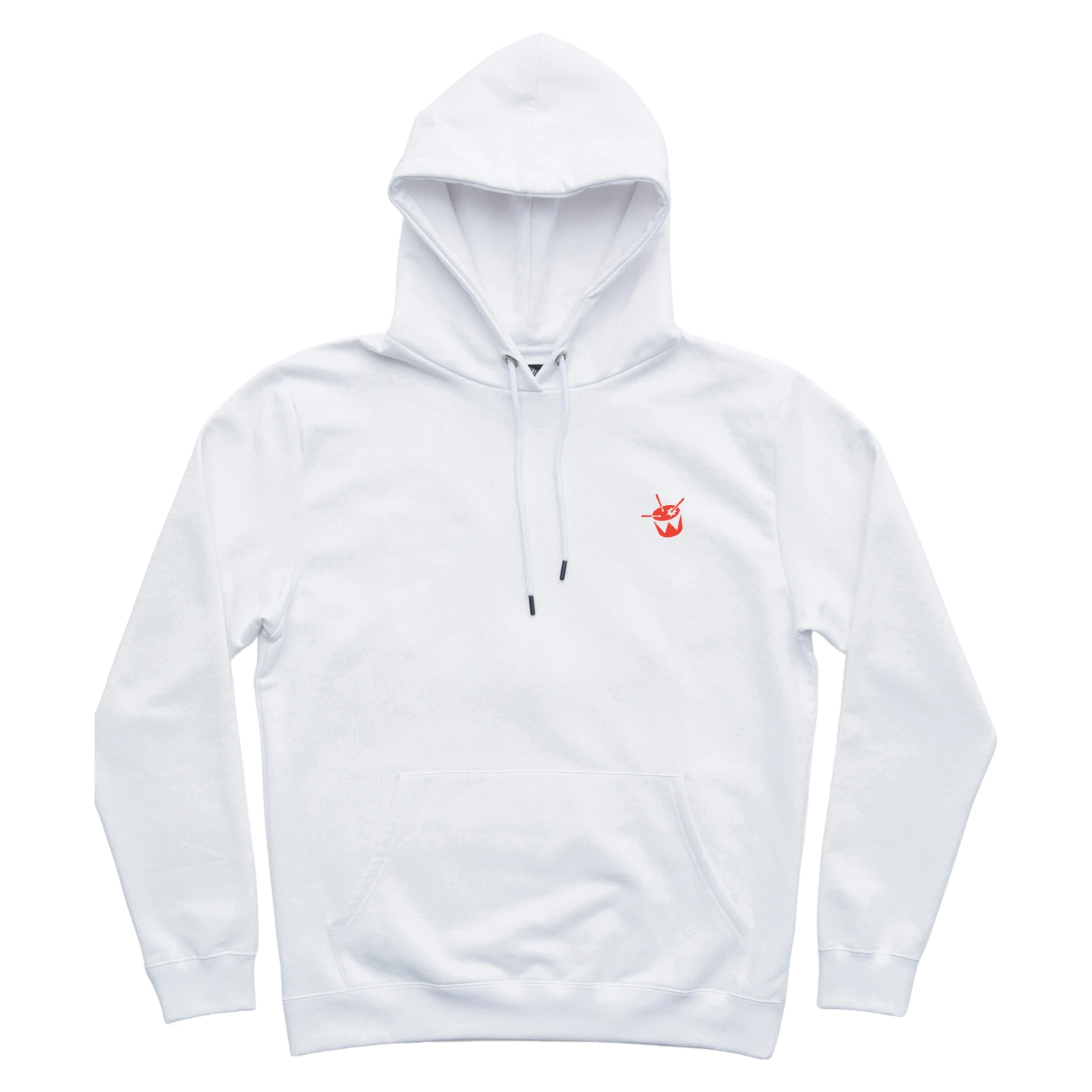 Triple J Drum Logo Hoodie (White) 3 Triple J Drum Logo Hoodie (White)