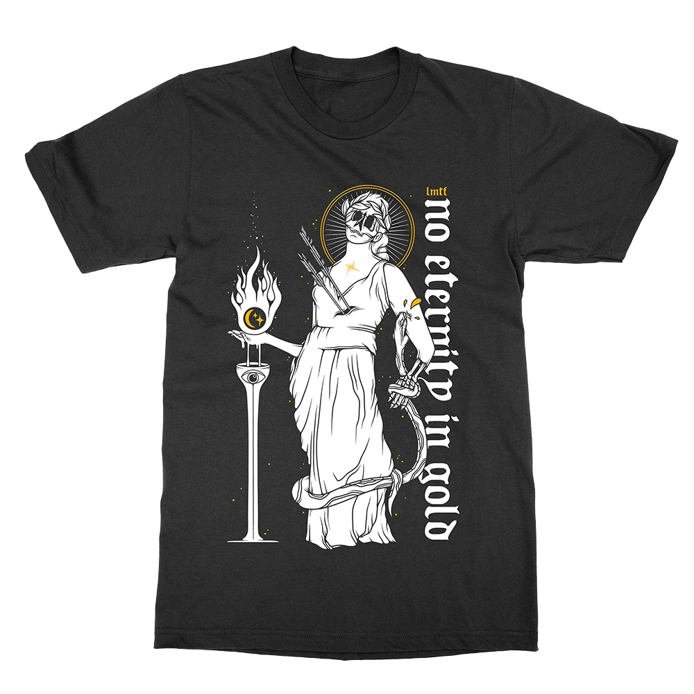 Like Moths To Flames Statue Tee (Black) 3 Like Moths To Flames Statue Tee (Black)