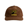 Loser Angel Cap (Walnut) 2 Loser Angel Cap (Walnut) -Cap Shop LOSER EmbroideredAngelCapBrown mockup