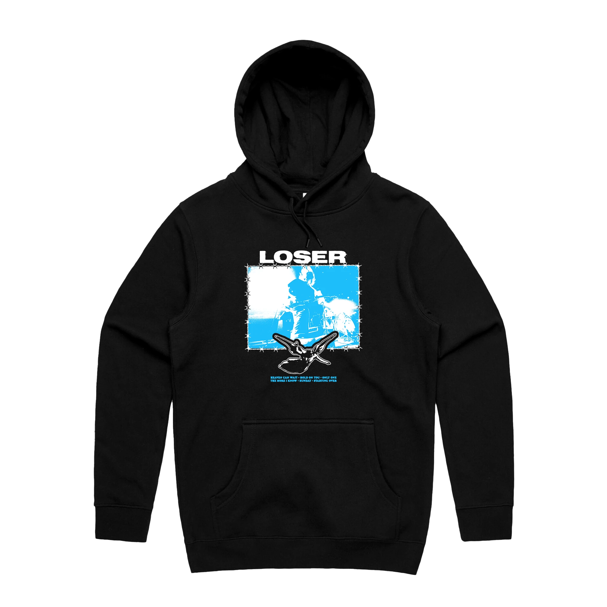 Loser Angel Hood (Black) 3 Loser Angel Hood (Black)