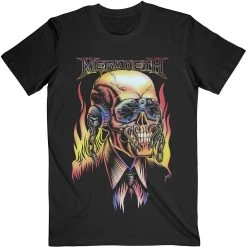 Megadeth Flaming Vic Tee