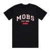 MOBS Varsity Tee (Black) 2 MOBS Varsity Tee (Black) -Cap Shop MOBSVARSITYTEEF