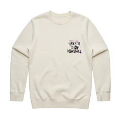 Machine Gun Kelly Tickets To My Downfall Crewneck (Natural)