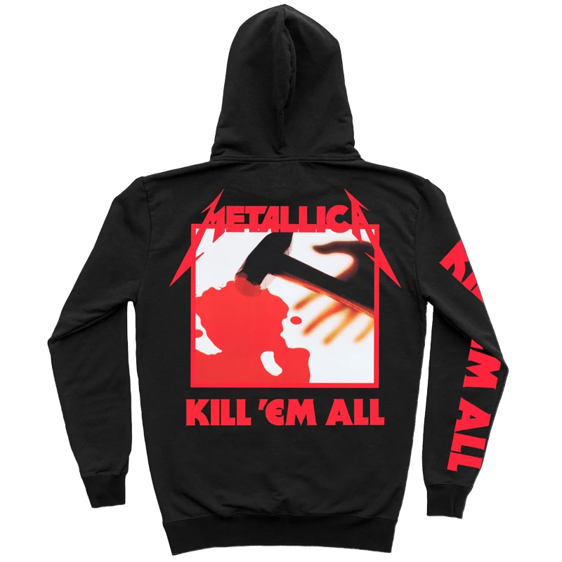 Metallica Kill 'Em All Hood (Black) 4 Metallica Kill 'Em All Hood (Black) - Image 2