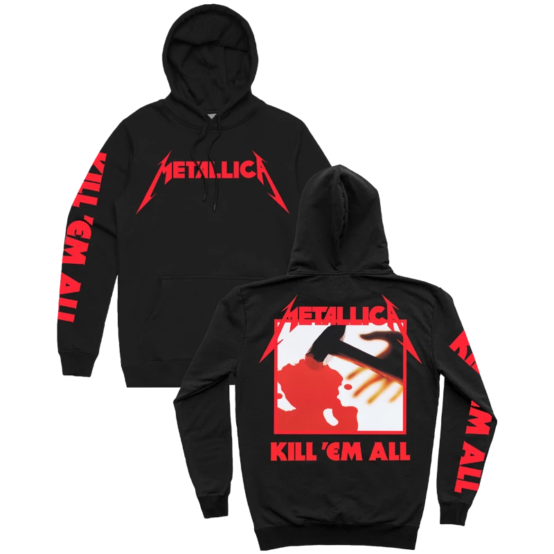 Metallica Kill 'Em All Hood (Black) 5 Metallica Kill 'Em All Hood (Black) - Image 3
